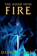 Cover for the ebook edition of Diane Duane's The Door Into Fire