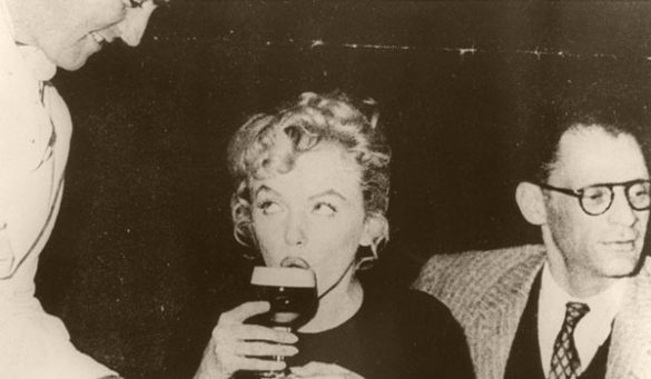 Marilyn Monroe and Irish coffee