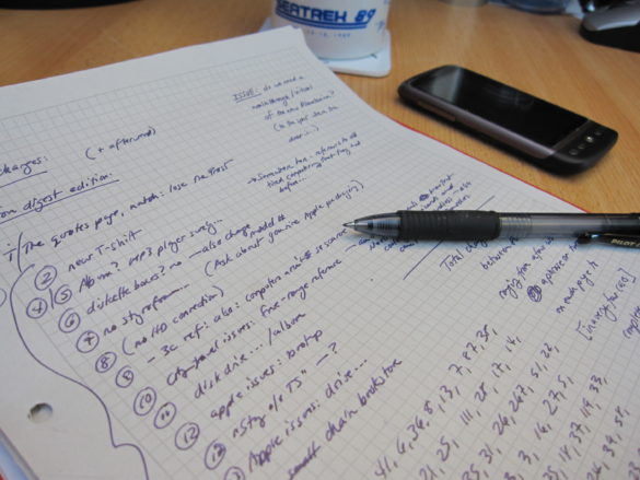 Paper from the "Magic" Pad
