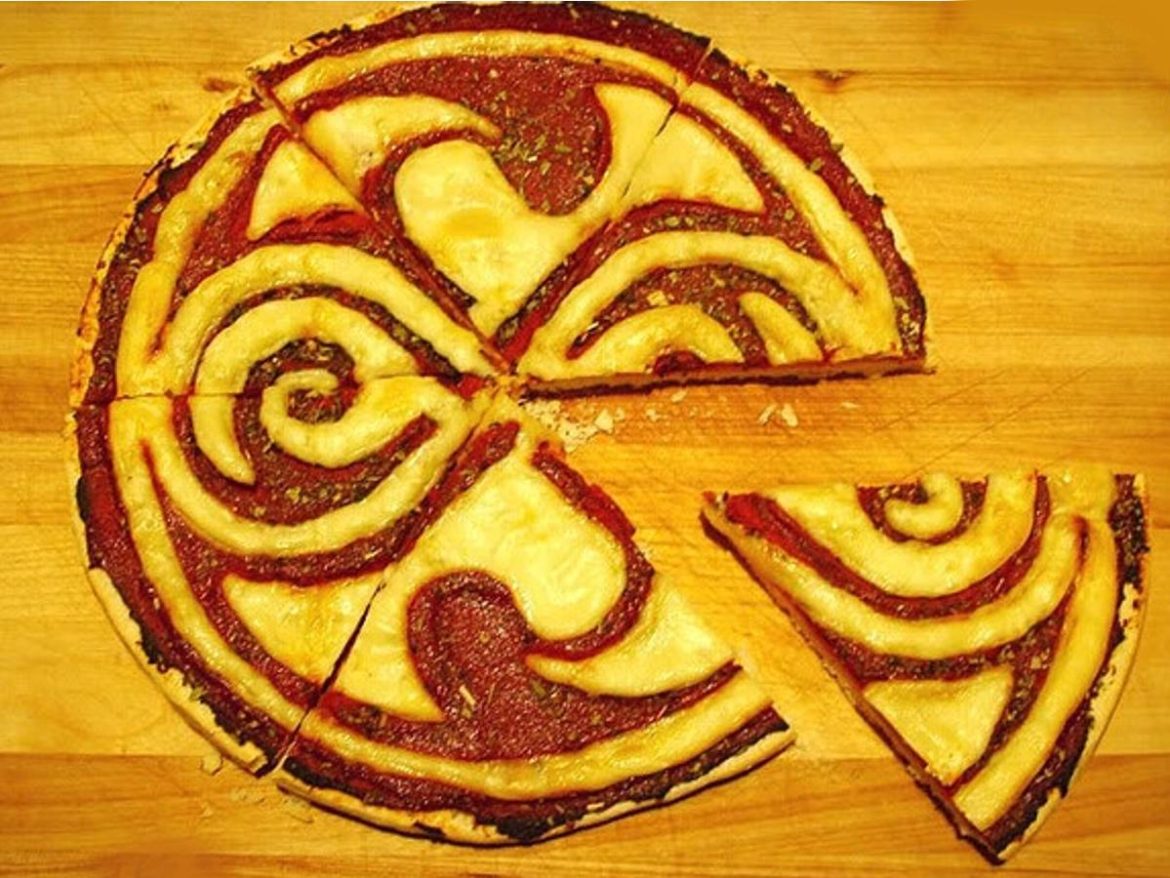 A pizza of Rassilon