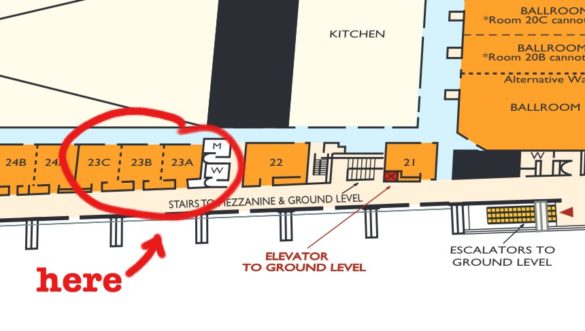 SDCC rooms 23ABC