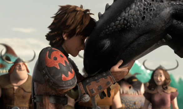 Hiccup and Toothless