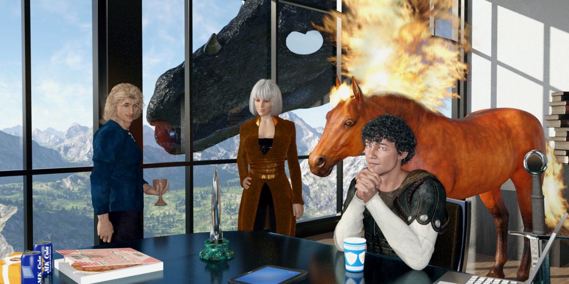 MK Whats A Hugo Final Dome 305 Environment 1 Freelorn ghost llight take 3 The Five contemplate a Hugo Award