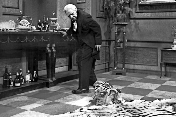 James the Butler and that tigerskin