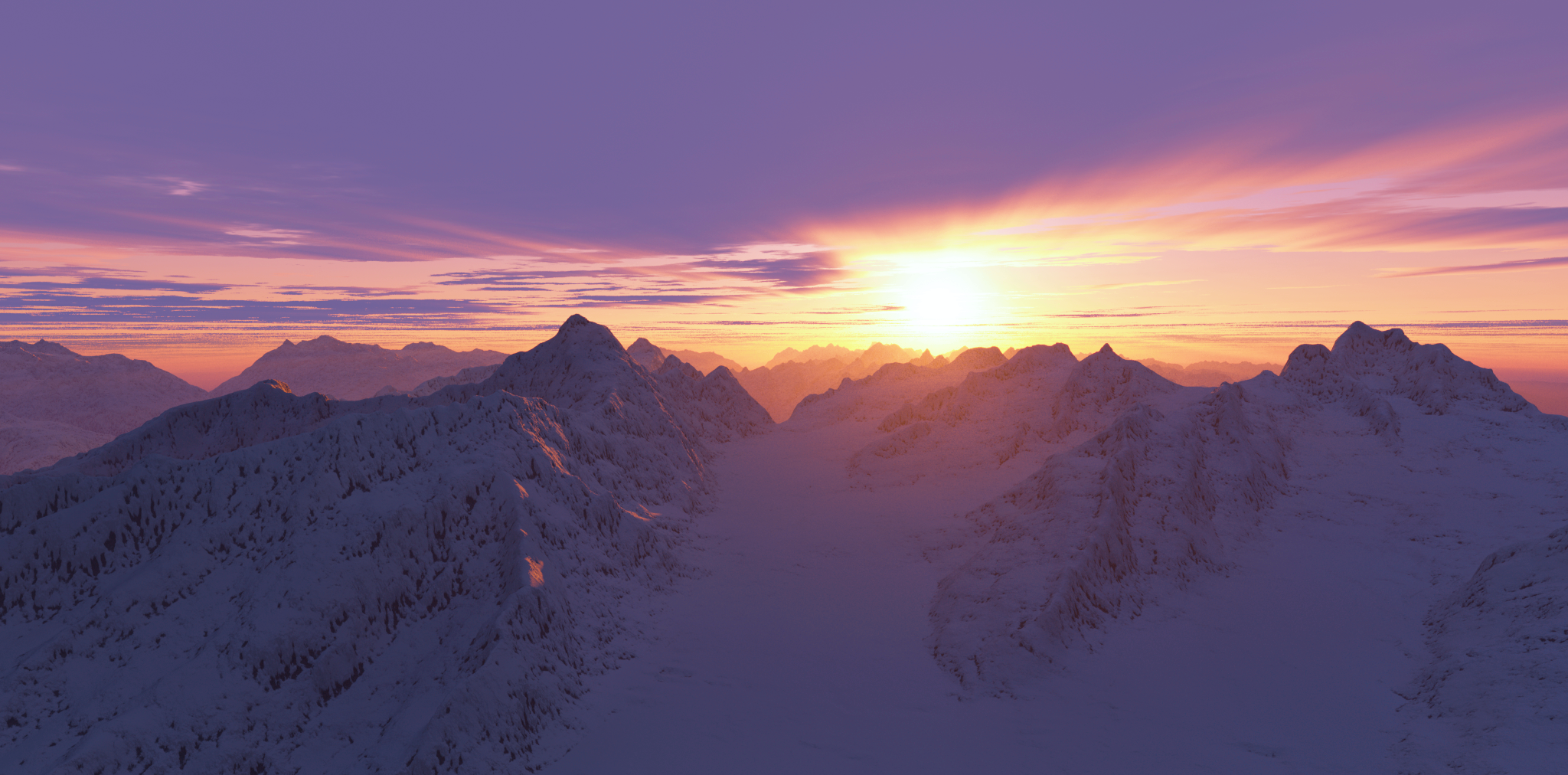 The Jungfrau massif in digital format