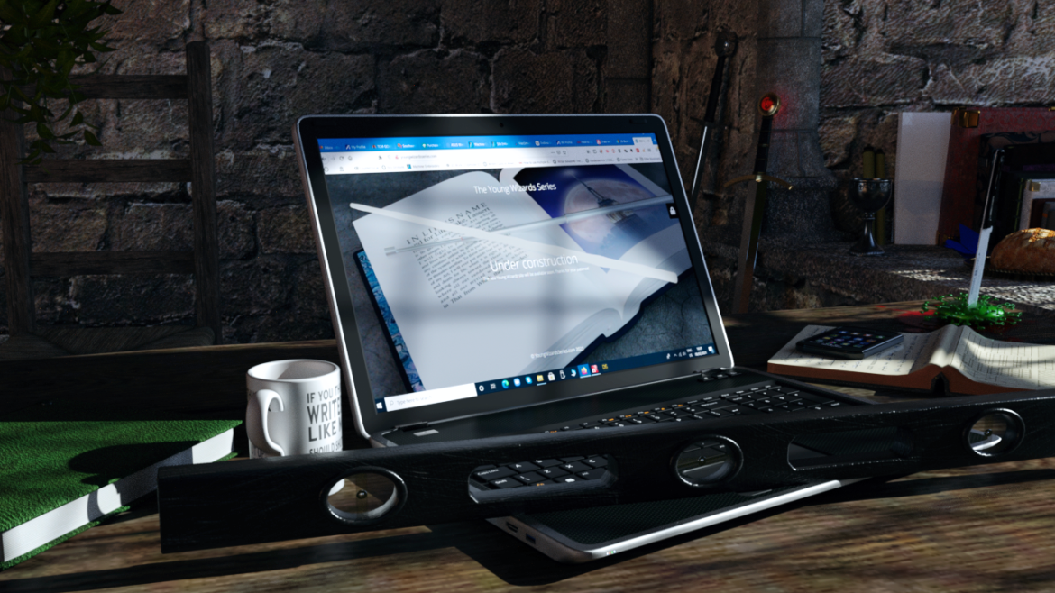 A desk full of work (as usual...)