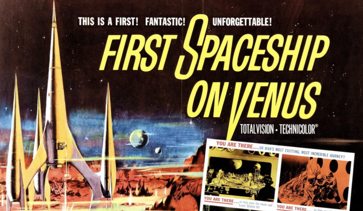 "First Spaceship On Venus" poster