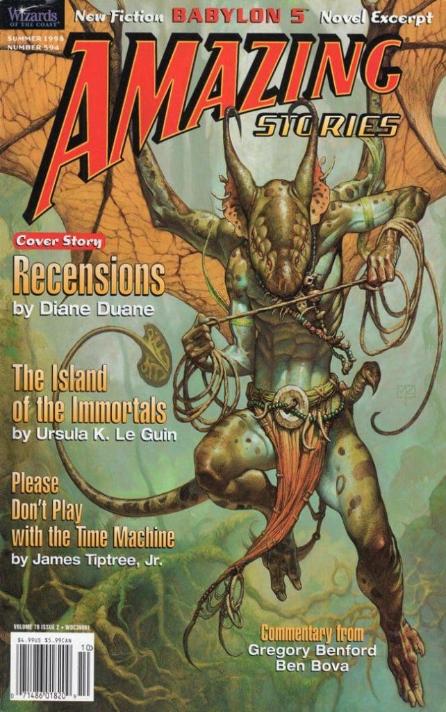 "Recensions" cover from AMAZING Magazine