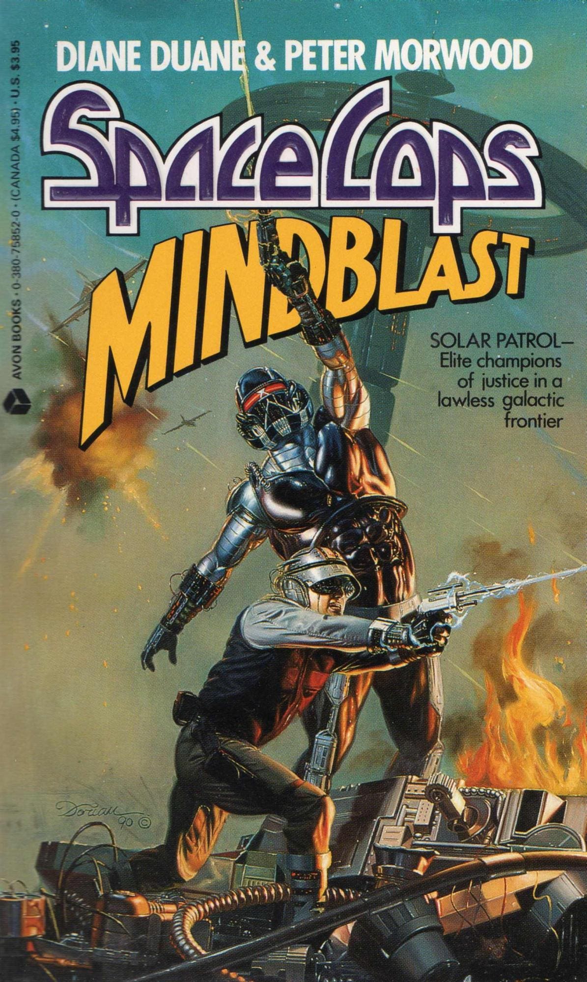 SPACE COPS: MINDBLAST mmpb cover