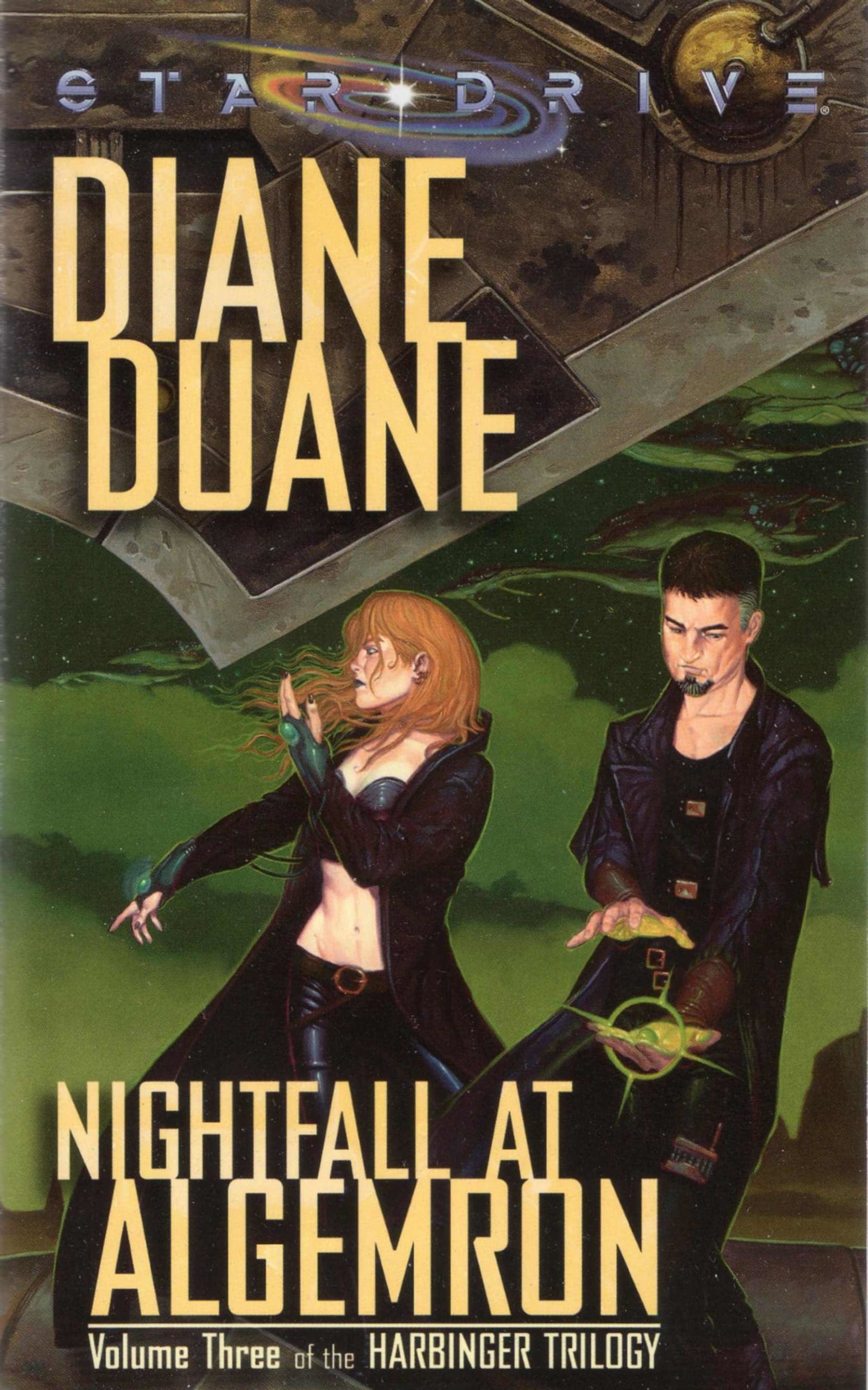 HARBINGER: NIGHTFALL AT ALGEMRON mmpb cover