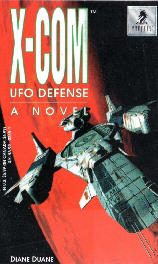 X-COM: UFO: THE NOVEL pb cover