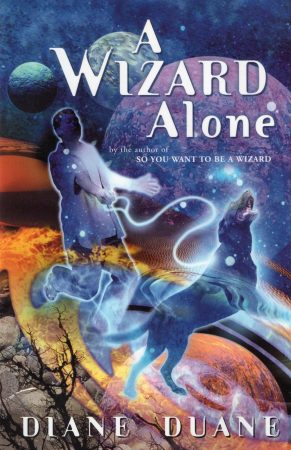 A WIZARD ALONE 1st edition hc cover